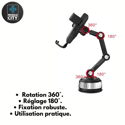 support voiture 360